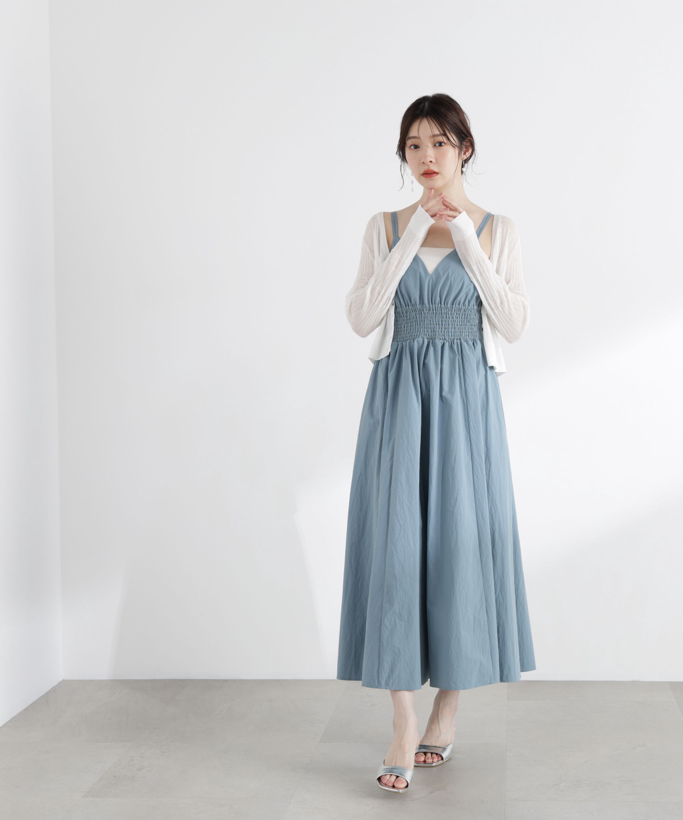 PROPORTION BODY DRESSING「ボリュームキャミジャンスカ」|ワンピース|