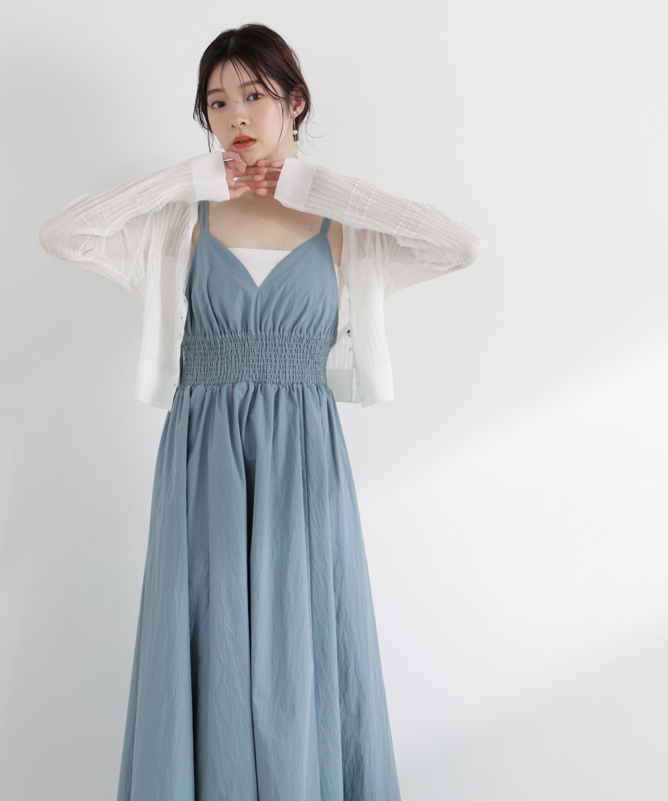 PROPORTION BODY DRESSING「ボリュームキャミジャンスカ」|ワンピース|