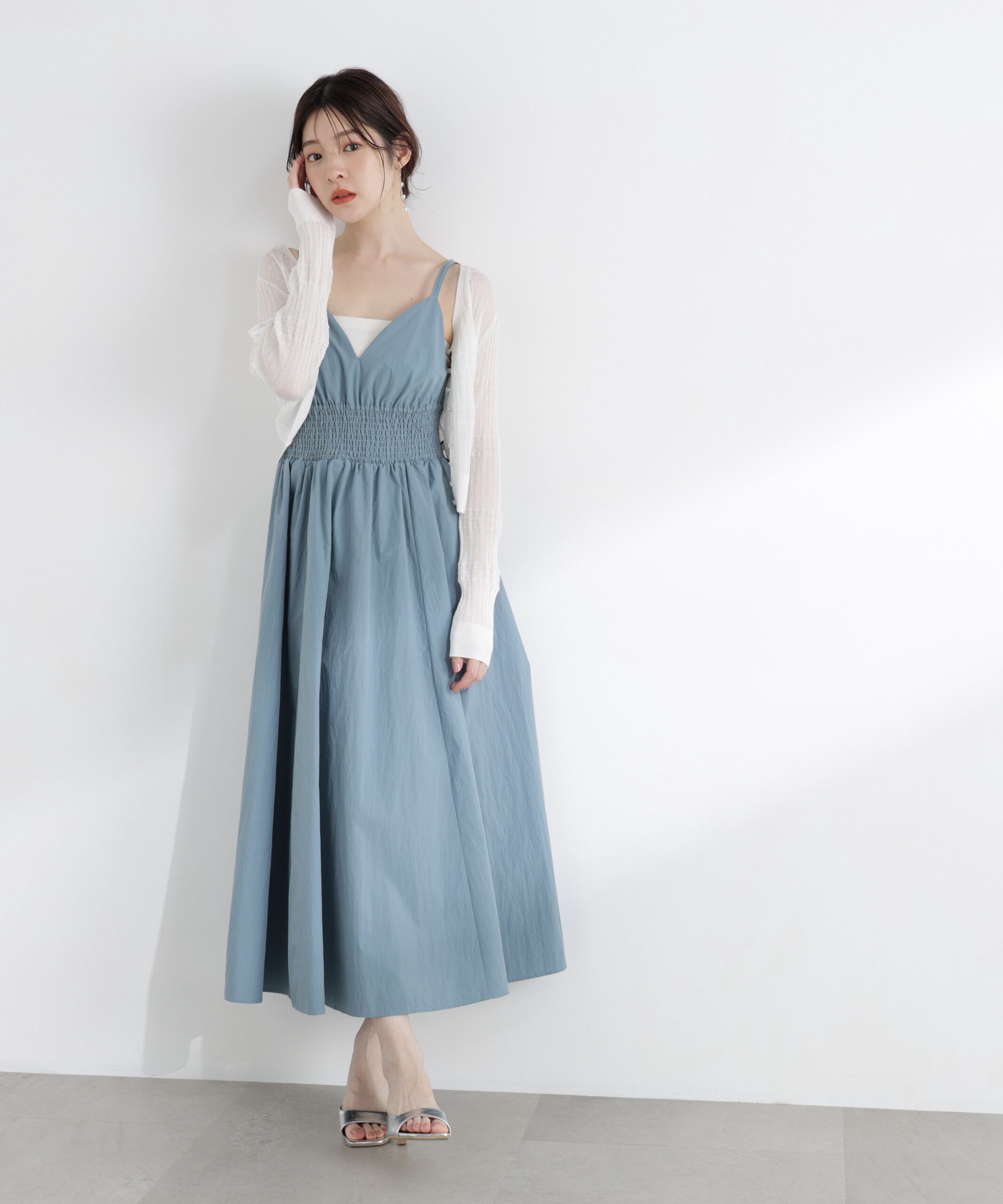 PROPORTION BODY DRESSING「ボリュームキャミジャンスカ」|ワンピース|