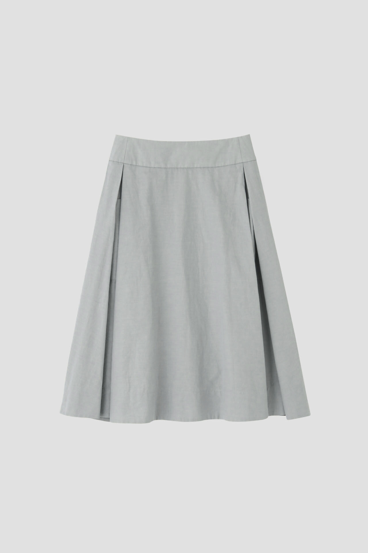  「COTTON RAMIE CHAMBRAY SKIRT」|スカート|