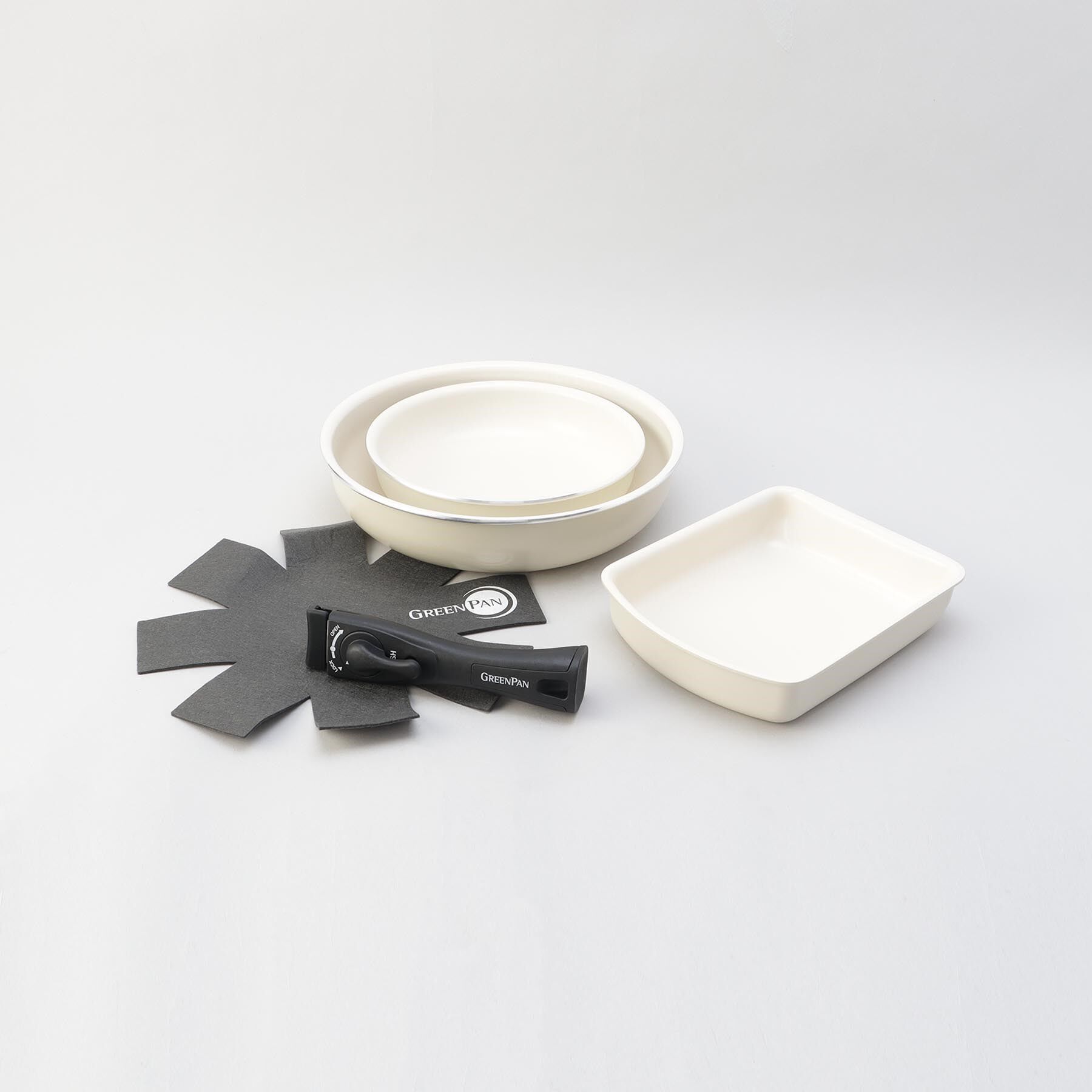 212 KITCHEN STORE「クリックシェフ セット5 WH ＜GreenPan  グリーンパン＞」|食器・キッチングッズ|