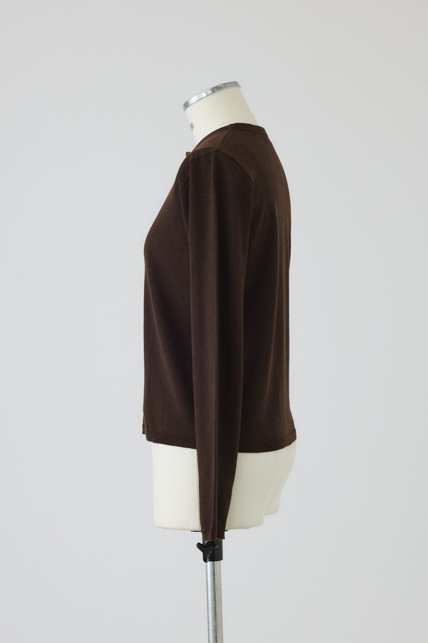 RIM.ARK 「Hook design silk blend knit」|ニット・セーター|