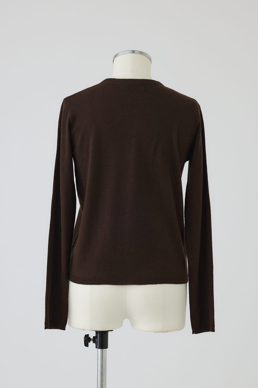 RIM.ARK 「Hook design silk blend knit」|ニット・セーター|