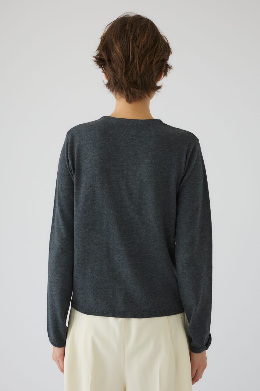 RIM.ARK 「Hook design silk blend knit」|ニット・セーター|