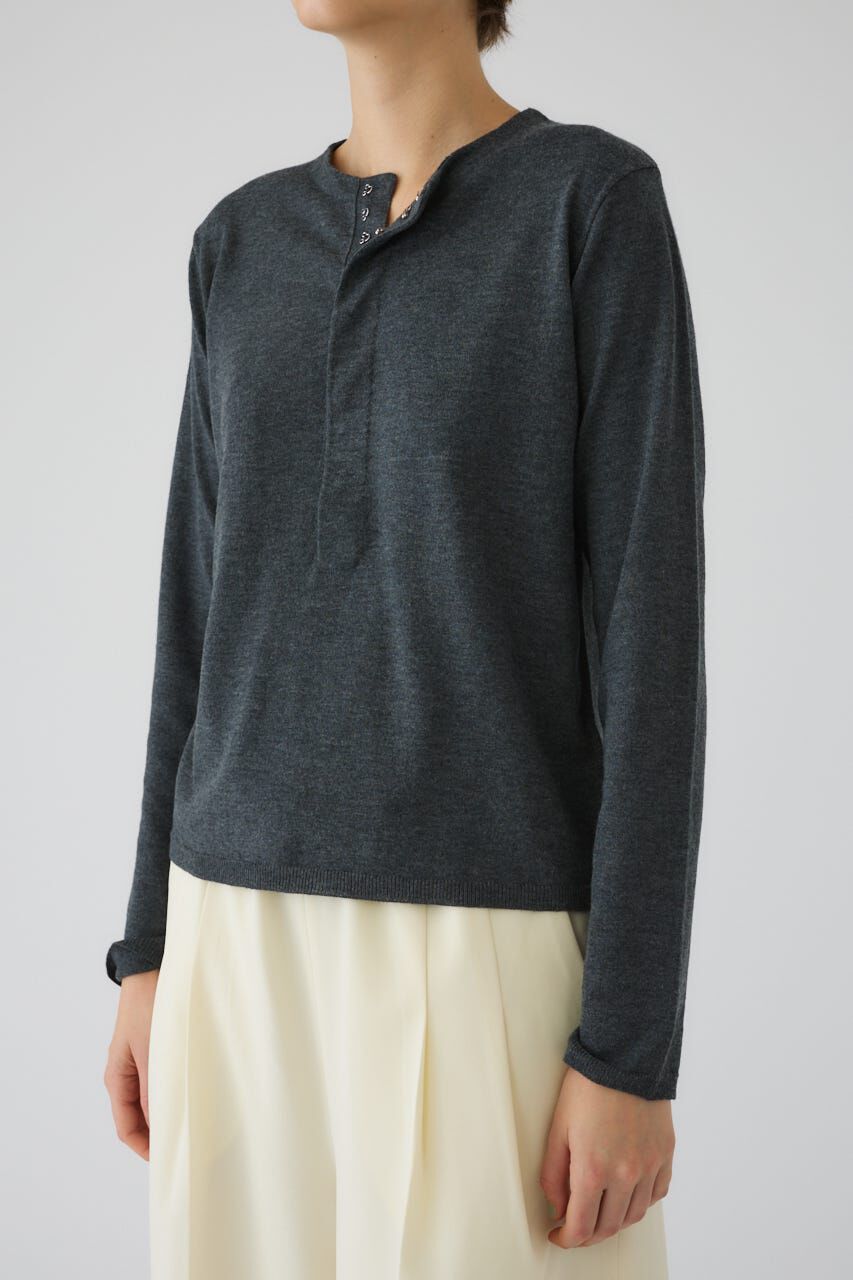 RIM.ARK 「Hook design silk blend knit」|ニット・セーター|