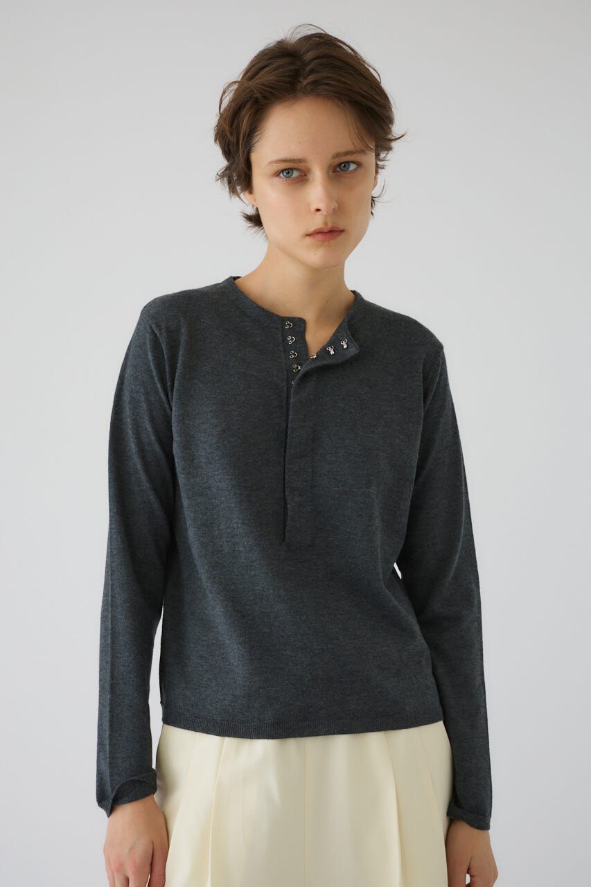 RIM.ARK 「Hook design silk blend knit」|ニット・セーター|