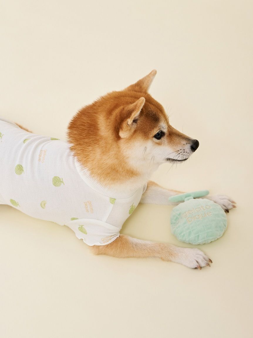  GELATO PIQUE CAT&DOG「【CAT&DOG】フルーツ柄ワッフルカットソープルオーバー」|その他|