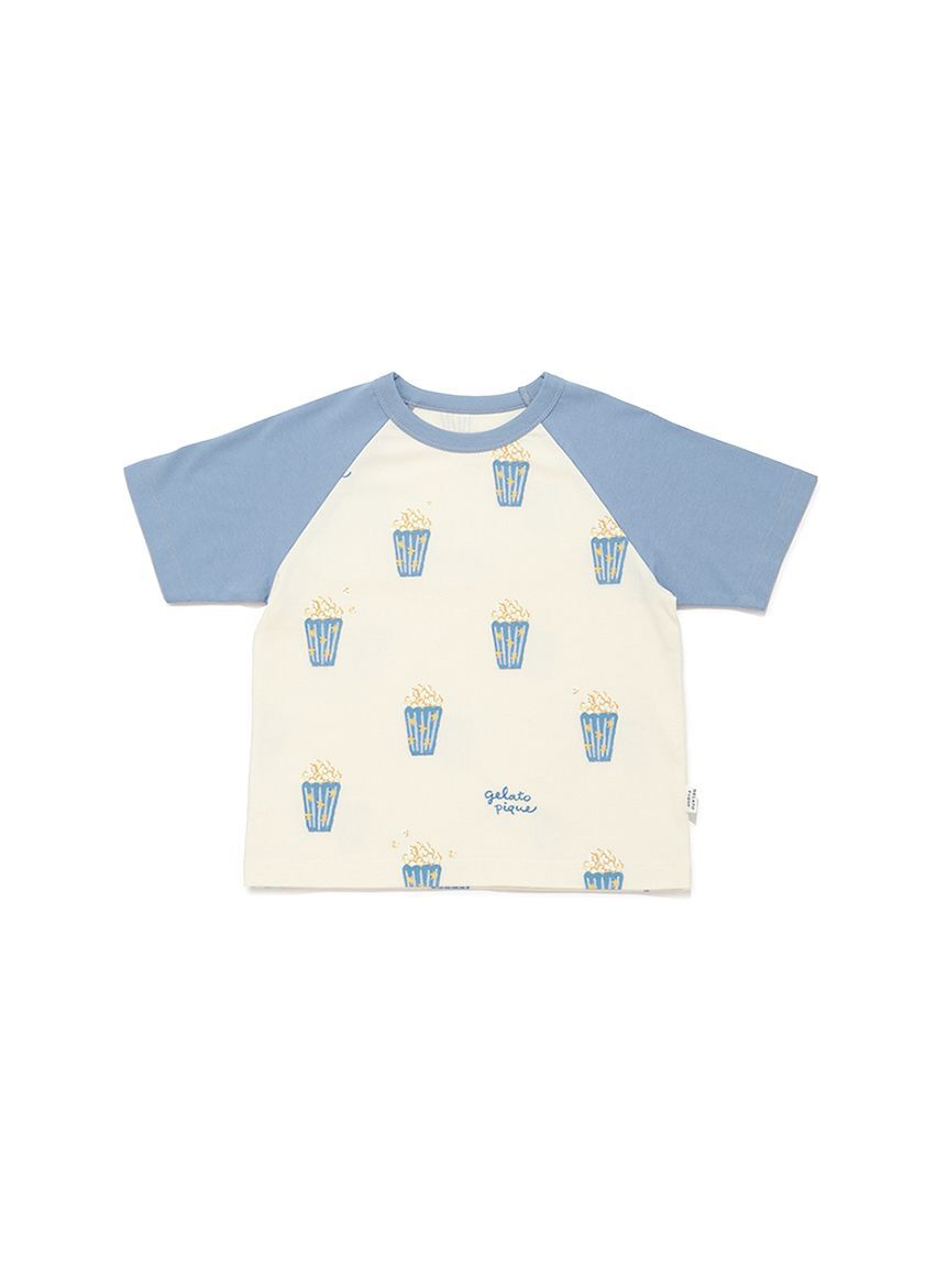 GELATO PIQUE KIDS & BABY「【KIDS】ポップコーン柄半袖Tシャツ」|ルームウェア|