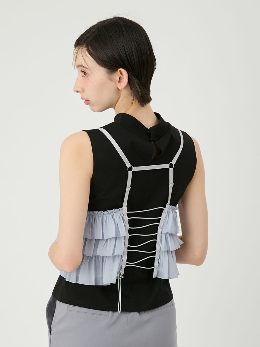 LILY BROWN「ビスチェセットカットトップス」|Tシャツ・カットソー|