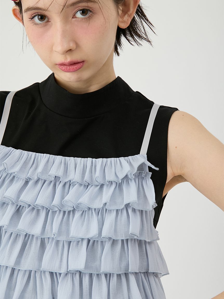 LILY BROWN「ビスチェセットカットトップス」|Tシャツ・カットソー|