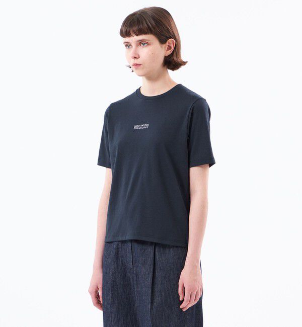 MACKINTOSH PHILOSOPHY「【WEB&一部店舗限定】ベーシックロゴT」|Tシャツ・カットソー|