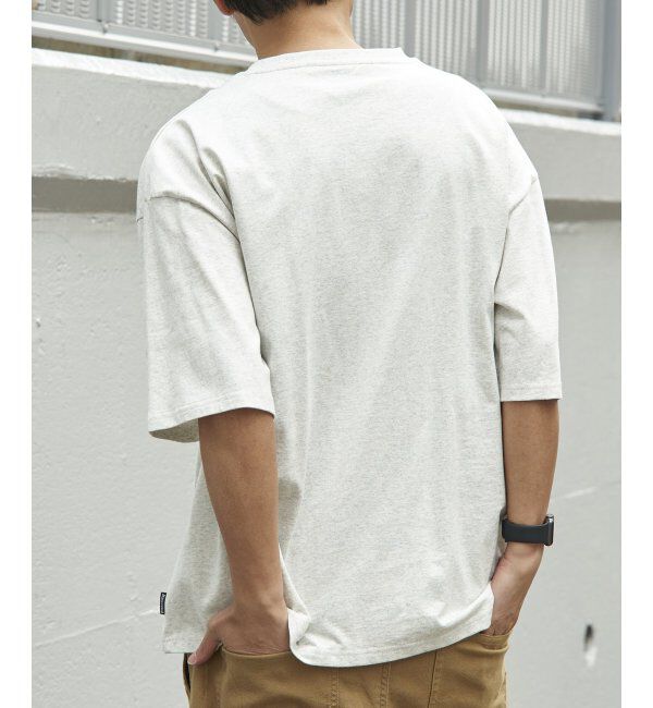 VENCE share style「THRASHER スラッシャー ワンポイント刺繍Tシャツ」|Tシャツ・カットソー|