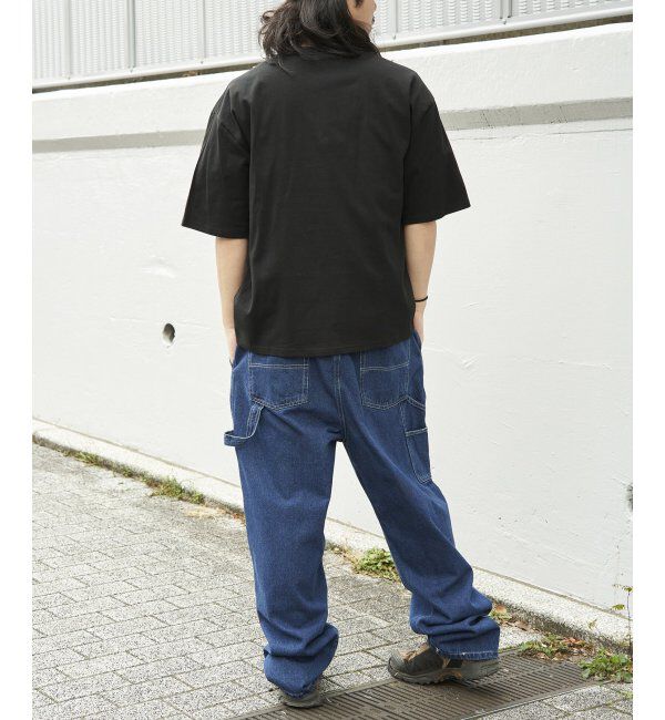 VENCE share style「THRASHER スラッシャー ワンポイント刺繍Tシャツ」|Tシャツ・カットソー|
