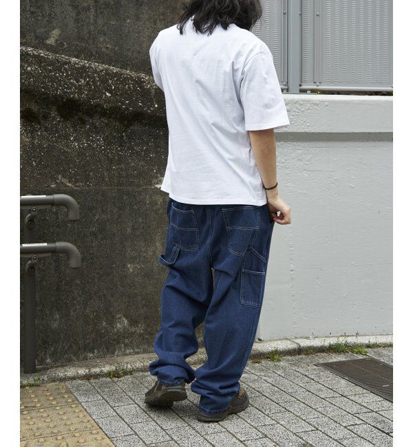 VENCE share style「THRASHER スラッシャー ワンポイント刺繍Tシャツ」|Tシャツ・カットソー|