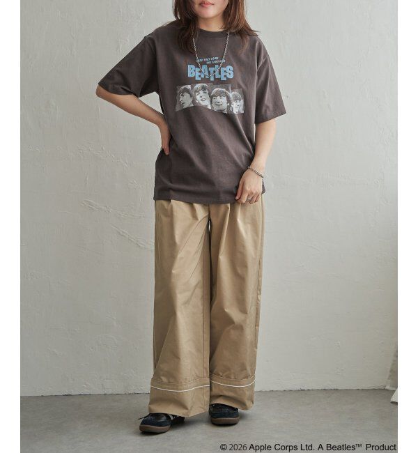 VENCE share style「THE BEATLES ザ ビートルズ ツアープリントTシャツ」|Tシャツ・カットソー|