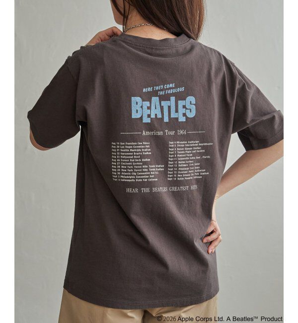 VENCE share style「THE BEATLES ザ ビートルズ ツアープリントTシャツ」|Tシャツ・カットソー|