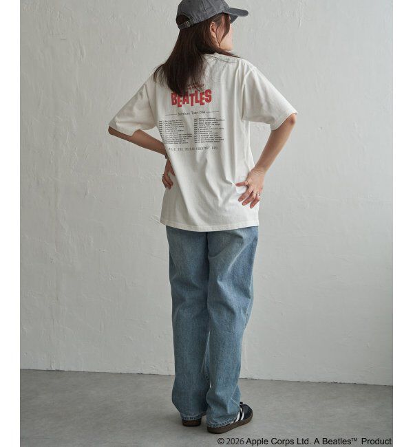 VENCE share style「THE BEATLES ザ ビートルズ ツアープリントTシャツ」|Tシャツ・カットソー|