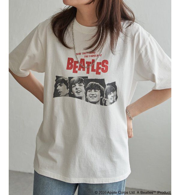 VENCE share style「THE BEATLES ザ ビートルズ ツアープリントTシャツ」|Tシャツ・カットソー|