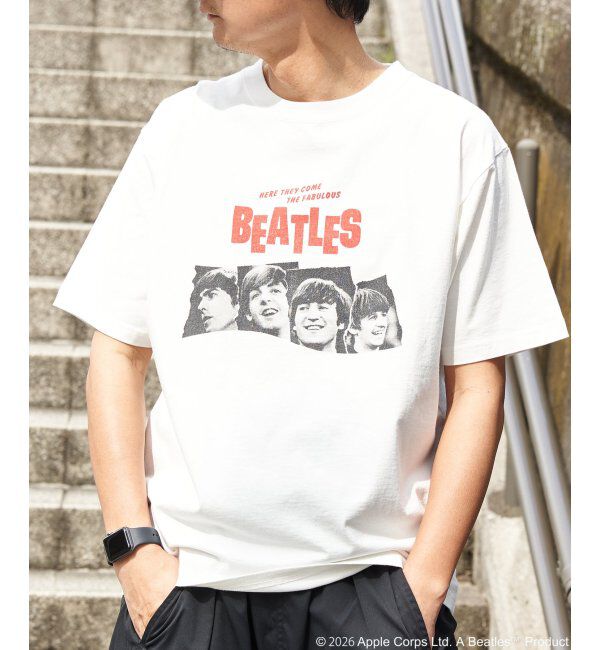 VENCE share style「THE BEATLES ザ ビートルズ ツアープリントTシャツ」|Tシャツ・カットソー|