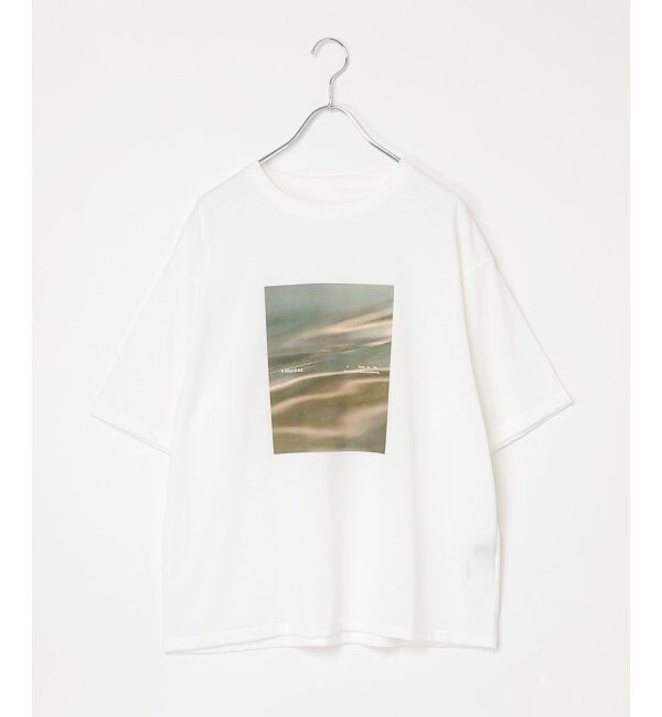 VENCE share style「【接触冷感／UVカット】MarbleプリントTシャツ」|Tシャツ・カットソー|