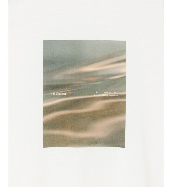 VENCE share style「【接触冷感／UVカット】MarbleプリントTシャツ」|Tシャツ・カットソー|