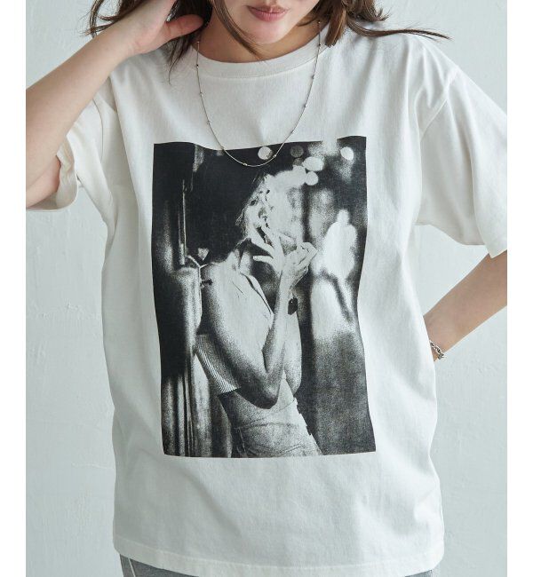 VENCE share style「モノトーンフォト Tシャツ」|Tシャツ・カットソー|
