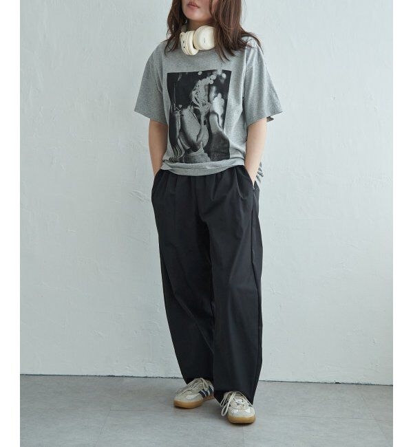 VENCE share style「モノトーンフォト Tシャツ」|Tシャツ・カットソー|