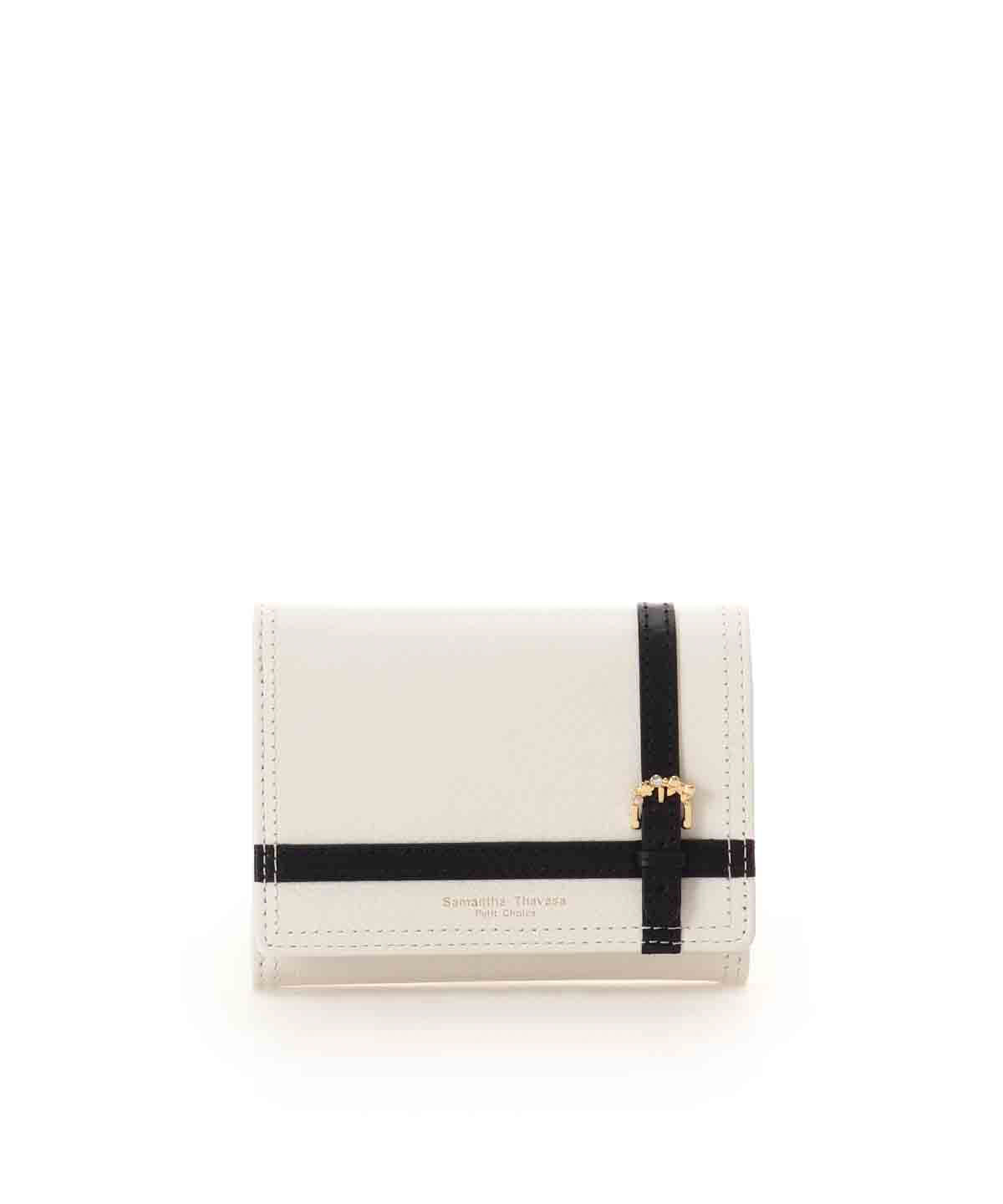 Samantha Thavasa Petit Choice「ベルトラッピング 折財布」|財布|