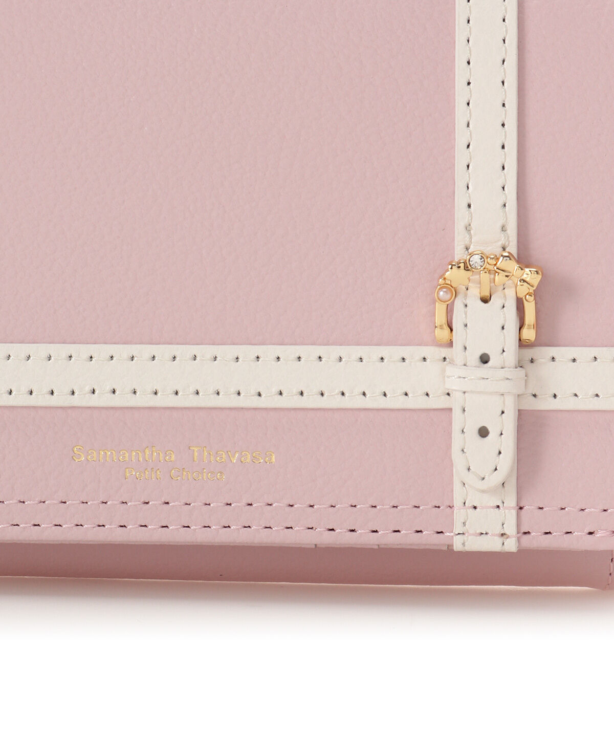 Samantha Thavasa Petit Choice「ベルトラッピング 二つ折財布」|財布|