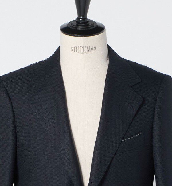 UNITED ARROWS「＜SOVEREIGN＞ ホップサック ハンドライン シングル３ボタン ２パッチポケット テーラードジャケット」|テーラードジャケット|