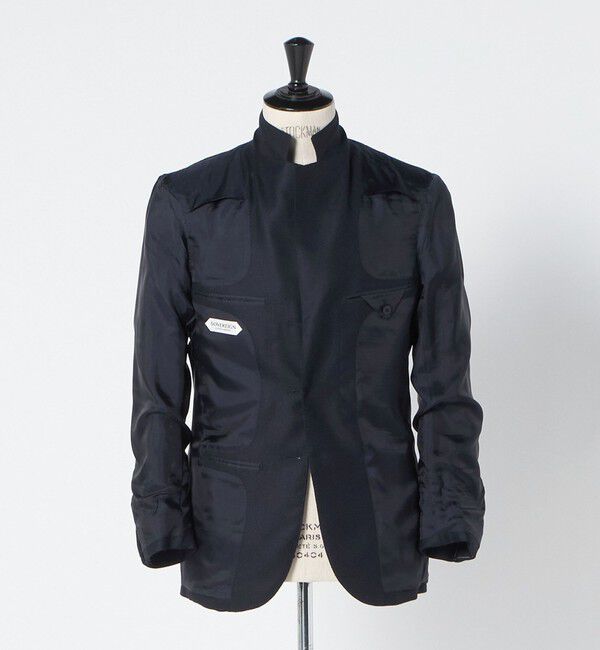 UNITED ARROWS「＜SOVEREIGN＞ ホップサック ハンドライン シングル３ボタン ２パッチポケット テーラードジャケット」|テーラードジャケット|