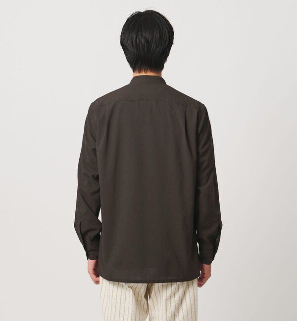 UNITED ARROWS「ハイツイスト バンドカラー チョアシャツ」|シャツ・ブラウス|
