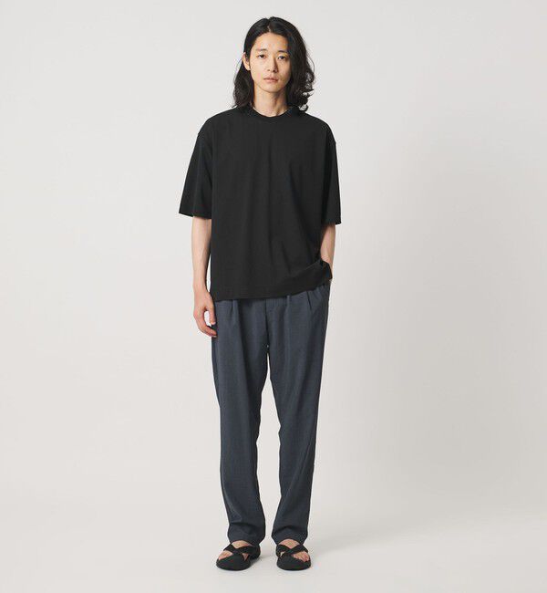 UNITED ARROWS「ALBINI アルビニ トリコット Tシャツ 抗菌防臭」|Tシャツ・カットソー|