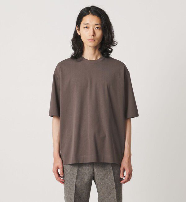 UNITED ARROWS「ALBINI アルビニ トリコット Tシャツ 抗菌防臭」|Tシャツ・カットソー|