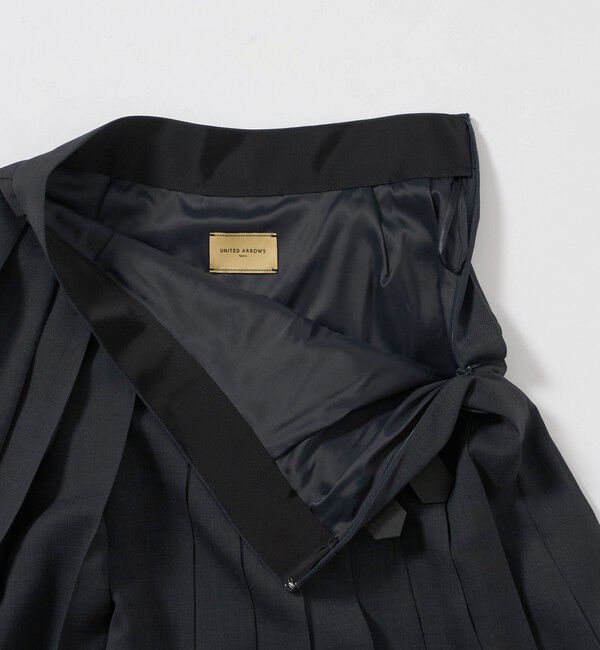 UNITED ARROWS「ベルト プリーツ スカート」|スカート|