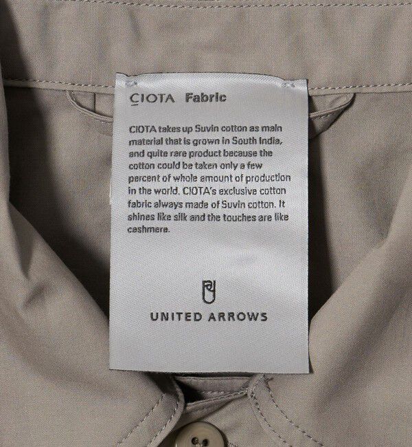 UNITED ARROWS「シオタ ダブルポケット オーバーシャツ「 SLOW &　」」|シャツ・ブラウス|