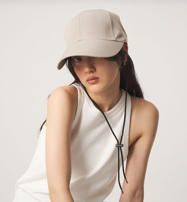 UNITED ARROWS green label relaxing「2WAY ワイドバイザー ツイル キャップ / 帽子 UVカット」|キャップ・キャスケット|