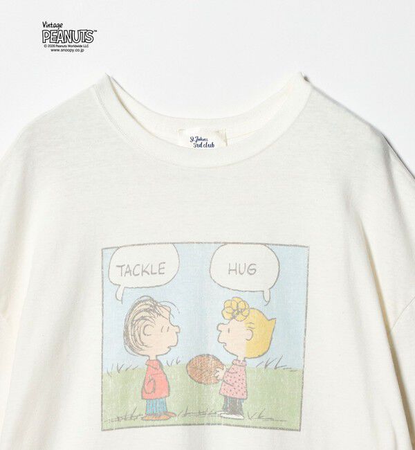 EMMEL REFINES「＜ST.JOHNS 3RD CLUB＞PEANUTS  プリントTシャツ 2＜ Select by EMMEL REFINES ＞	」|Tシャツ・カットソー|