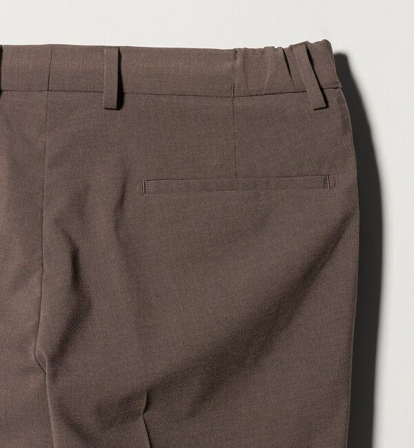 UNITED ARROWS green label relaxing「A+ ポリエステル ピンヘッド スタンダード イージー NP スラックス セットアップパンツ -ウォッシャブル・」|スラックス|