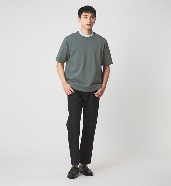 UNITED ARROWS green label relaxing「【別注】＜Brooks Brothers＞GLR カノコ クルーネック Tシャツ」|Tシャツ・カットソー|