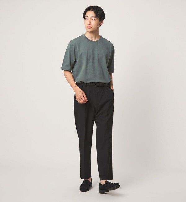 UNITED ARROWS green label relaxing「【別注】＜Brooks Brothers＞GLR カノコ クルーネック Tシャツ」|Tシャツ・カットソー|