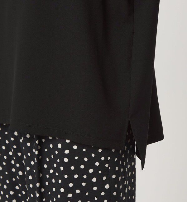 UNITED ARROWS green label relaxing「【WEB限定】＜at ease＞ジョーゼット カットソー 吸水速乾」|Tシャツ・カットソー|
