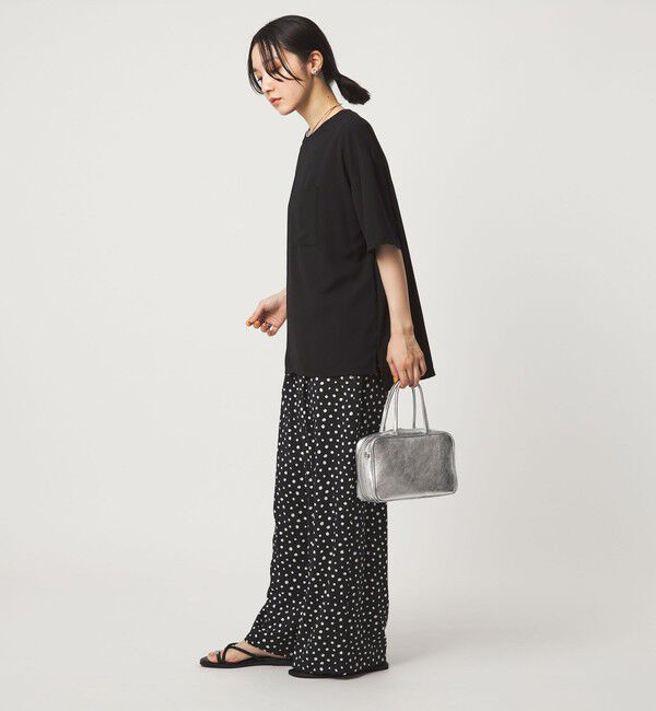 UNITED ARROWS green label relaxing「【WEB限定】＜at ease＞ジョーゼット カットソー 吸水速乾」|Tシャツ・カットソー|