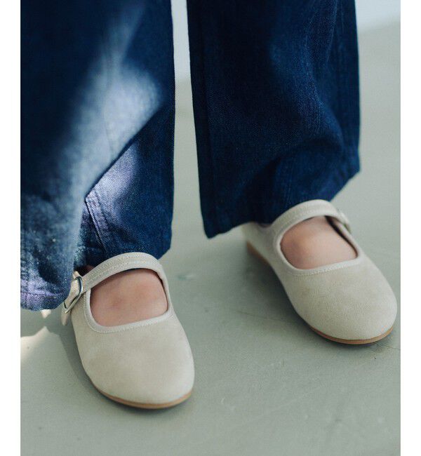 UNITED ARROWS green label relaxing「ストラップ フラットシューズ / キッズ 17cm-23cm」|スニーカー|NATURAL