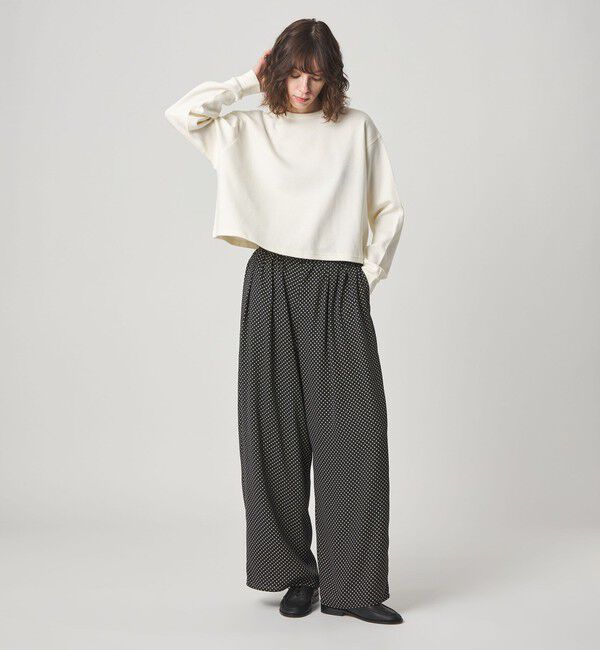 STEVEN ALAN「＜Steven Alan＞ドット プリント ワイドパンツ」|その他|