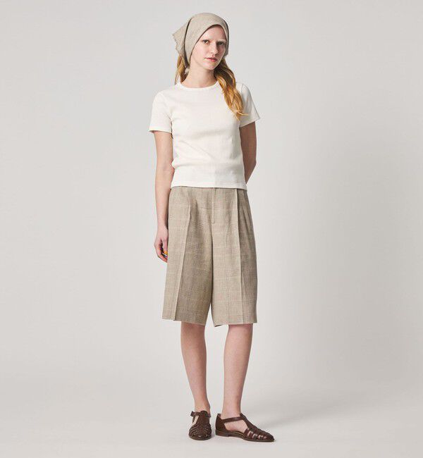 STEVEN ALAN「＜Steven Alan＞チェック ショート パンツ」|キュロット|