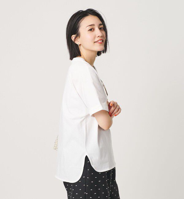 BEAUTY&YOUTH UNITED ARROWS「コットン天竺 ラウンドヘム Tシャツ」|Tシャツ・カットソー|