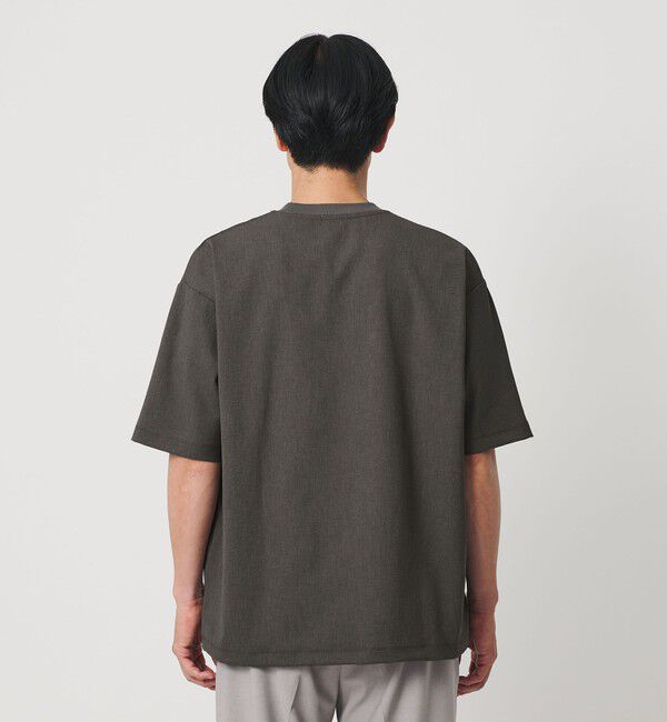 BEAUTY&YOUTH UNITED ARROWS「フラックス ライク アジャスト クルーネック Tシャツ 吸水速乾 ストレッチ 通気性」|Tシャツ・カットソー|