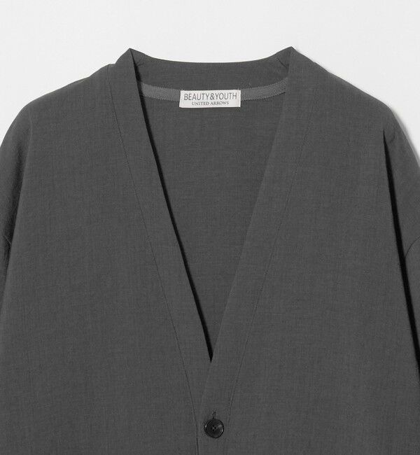 BEAUTY&YOUTH UNITED ARROWS「DUAL PACK 3.0 1B カーディガン ジャケット ヨコストレッチ UVカット ウォッシャブル セットアップ対応」|テーラードジャケット|