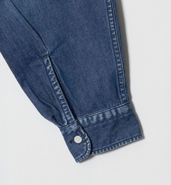 BEAUTY&YOUTH UNITED ARROWS「シェービング デニム レギュラーカラー シャツ GRANDE型」|シャツ・ブラウス|
